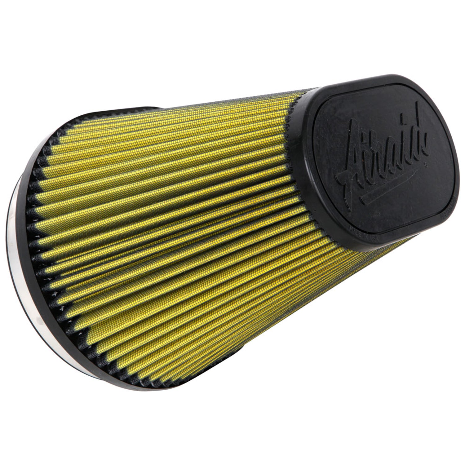 6in flange Cone Air Filter, Synthaflow <br> 9 X 7-1/2 Base X 6-3/8 X 3-7/8 Top 8 in H