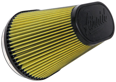 6in flange Cone Air Filter, Synthaflow <br> 9 X 7-1/2 Base X 6-3/8 X 3-7/8 Top 8 in H