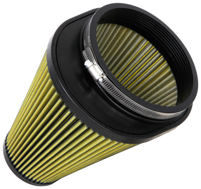 6in flange Cone Air Filter, Synthaflow <br> 9 X 7-1/2 Base X 6-3/8 X 3-7/8 Top 8 in H