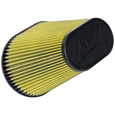 6in flange Cone Air Filter, Synthaflow <br> 10-3/4 X 7-3/4 Base, 7-1/4 X 4-1/4 Top, 9 in H