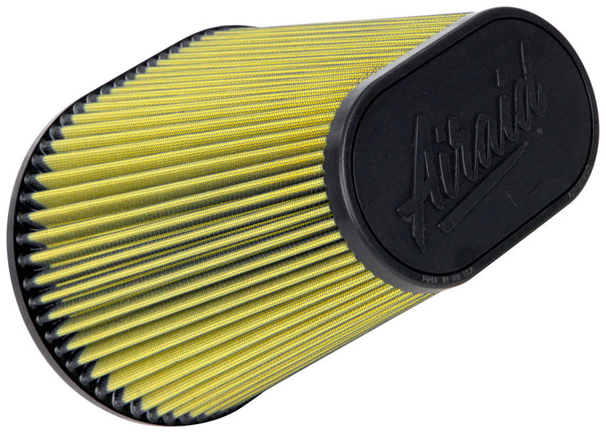6in flange Cone Air Filter, Synthaflow <br> 10-3/4 X 7-3/4 Base, 7-1/4 X 4-1/4 Top, 9 in H