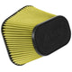 4-1/2in flange Cone Air Filter <br> 9-3/4X9-5/16 Base, 7-15/16X5-1/32 Top, 7-1/2 in H