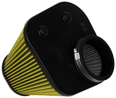 4-1/2in flange Cone Air Filter <br> 9-3/4X9-5/16 Base, 7-15/16X5-1/32 Top, 7-1/2 in H