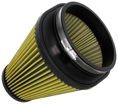 6in flange Cone Air Filter, Synthaflow <br> 9 X 7-1/4 Base X 6-1/4 X 3-3/4 Top 7 in H