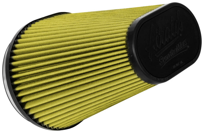 6in flange Cone Air Filter <br> 9-1/2X7-1/2 Base, 6-3/8X3-3/4 Top, 9-1/2 in H