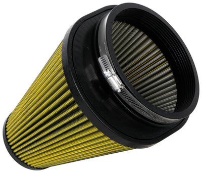 6in flange Cone Air Filter <br> 9 X 7-1/2 Base X 6-3/8 X 3-7/8 Top 8 in H