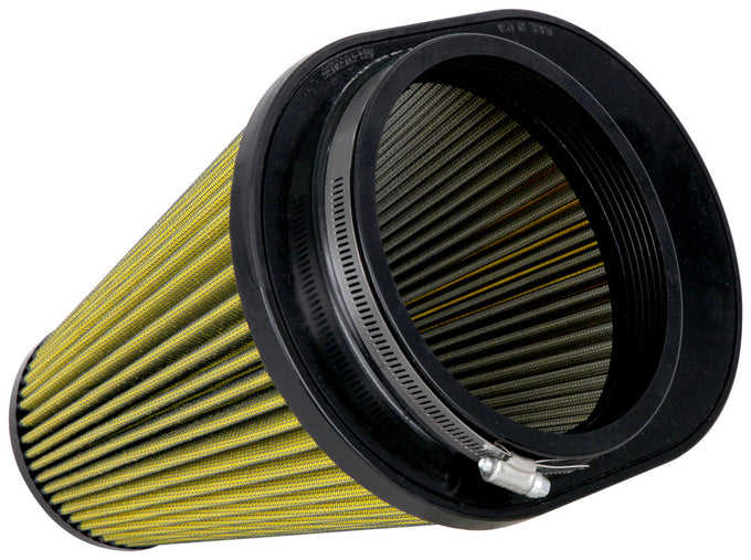 6in flange Cone Air Filter, Synthaflow <br> 10-3/4 X 7-3/4 Base, 7-1/4 X 4-1/4 Top, 9 in H
