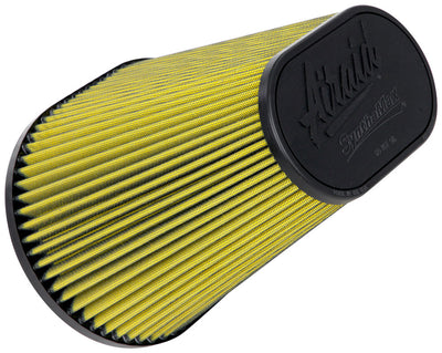 6in flange Cone Air Filter, Synthaflow <br> 10-3/4 X 7-3/4 Base, 7-1/4 X 4-1/4 Top, 9 in H