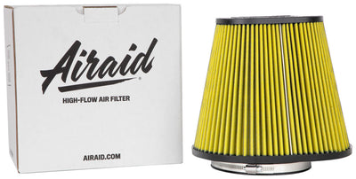 6in flange Cone Air Filter, Synthaflow <br> 10-3/4 X 7-3/4 Base, 7-1/4 X 4-1/4 Top, 9 in H