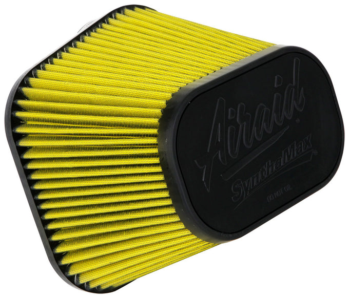4-1/2in flange Cone Air Filter <br> 9-3/4X9-5/16 Base, 7-15/16X5-1/32 Top, 7-1/2 in H
