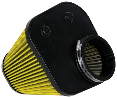 4-1/2in flange Cone Air Filter <br> 9-3/4X9-5/16 Base, 7-15/16X5-1/32 Top, 7-1/2 in H