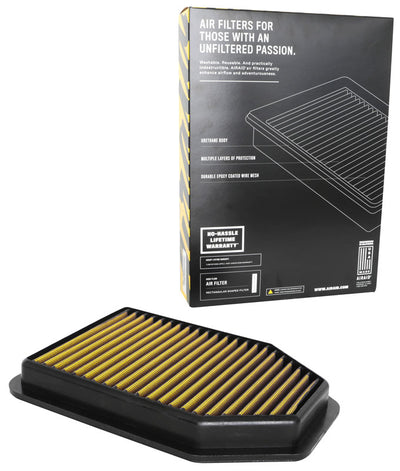 Direct Fit Replacement Air Filter - Yellow <br> 2007-2018 Jeep Wrangler JK