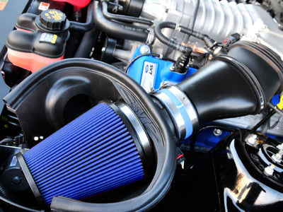Direct Replacement Filter - Dry / Blue Media <br> 2010-2014 Ford Mustang
