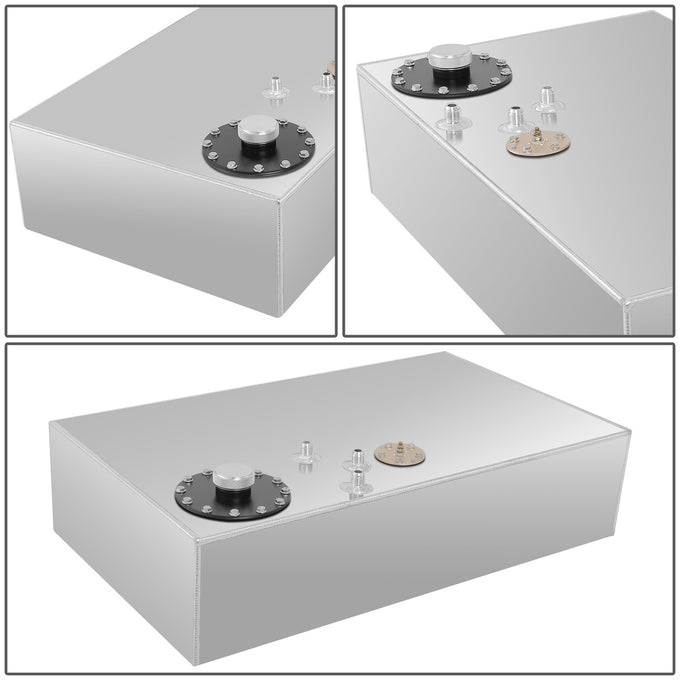 Aluminum Fuel Tank - 17 gal. <br> 30 L x 17 W x 7 in. H
