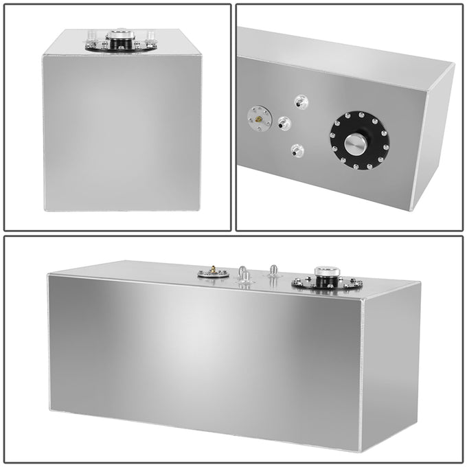 Aluminum Fuel Tank - 14 gal. <BR> 29 in. L x 12 in. W x 12 in. H