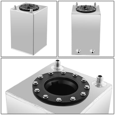 Aluminum Fuel Tank - 2.5 gal. <br> 13 H X 8 W X 8 in. D