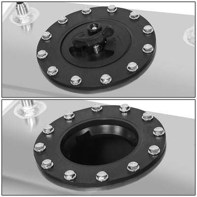 Aluminum Fuel Tank - 4 gal. <BR> 12 in. L x 10 in. W x 8 in. H