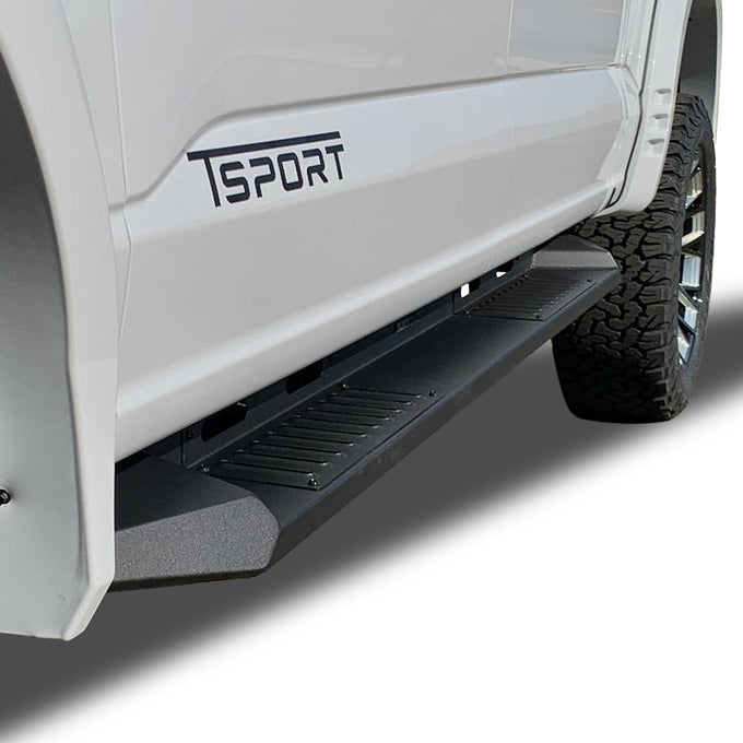 Heavy Duty Steel Running Boards <br>15-24 Ford F150-F550 Super Duty