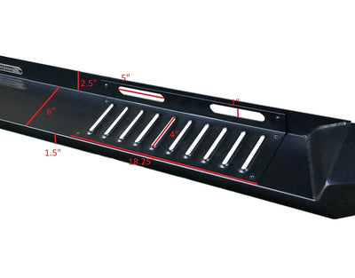 Heavy Duty Steel Running Boards <br>99-16 Ford F-250 99-16 F-350 F-450 F-550 Super Duty