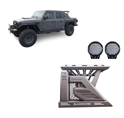 Roll Bar W/Basket Kit <br>19-23 Jeep Gladiator