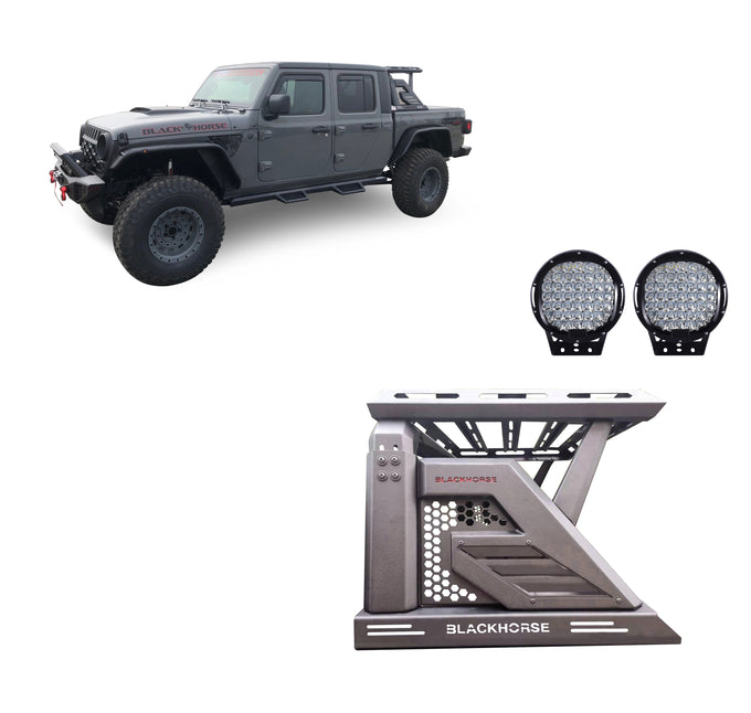 Roll Bar W/Basket Kit <br>19-23 Jeep Gladiator