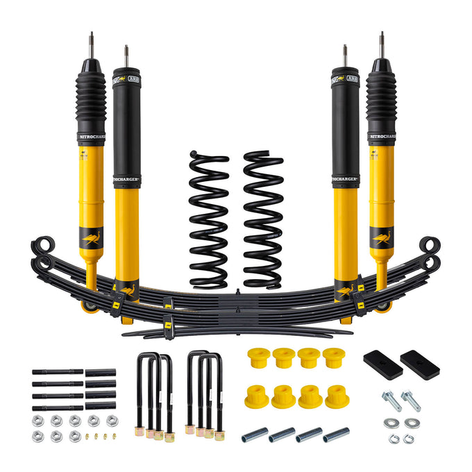 Nitro Plus Kit FR 2 in/220-330 lb, RR 2 in/600 lb <br> 16-23 Toyota Tacoma