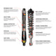 MT64 Kit FR 2.5 in/220-330 lb, RR 2 in/880 lb <br> 03-24 Toyota 4Runner