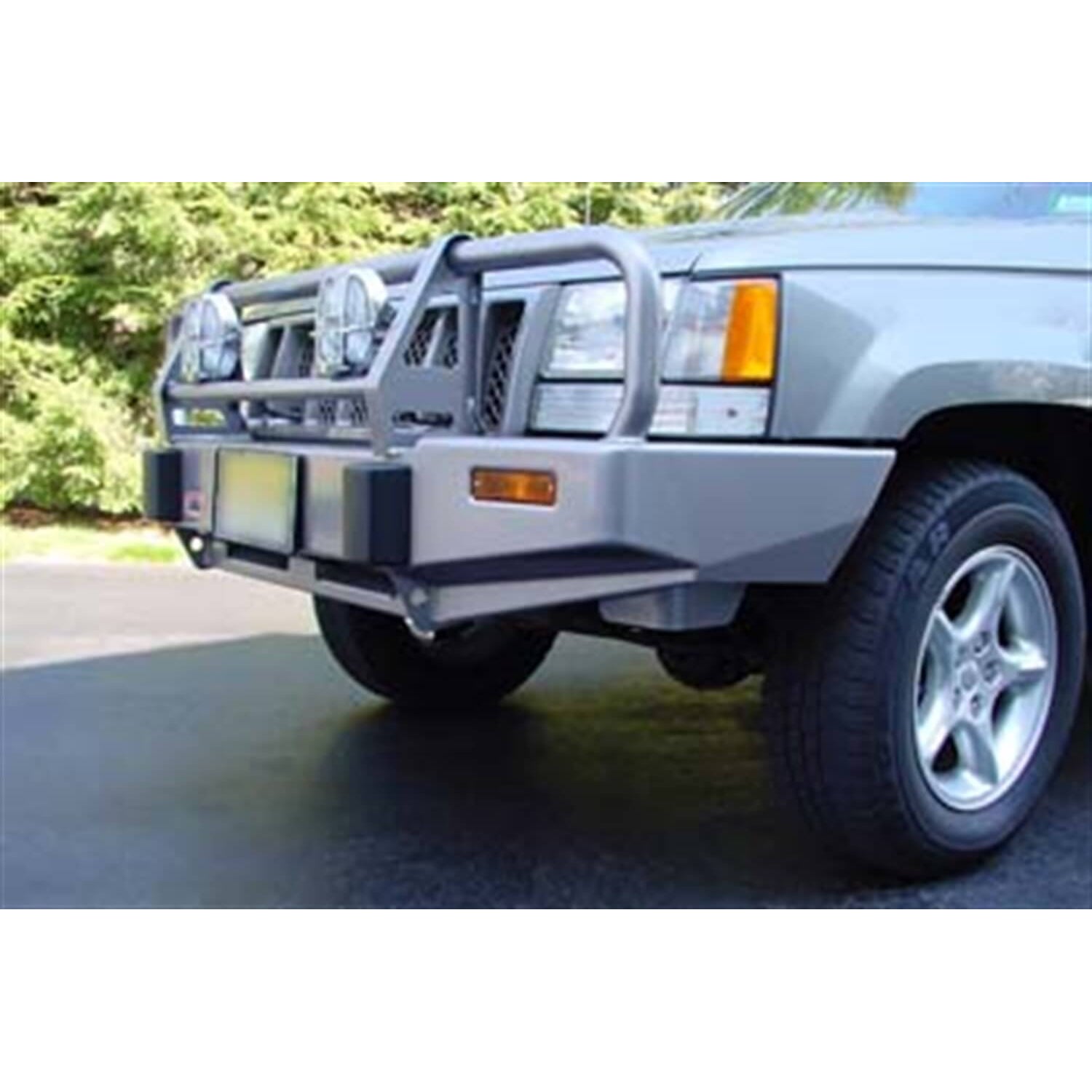 Winch Bumper <br> 93-98 Jeep Grand Cherokee
