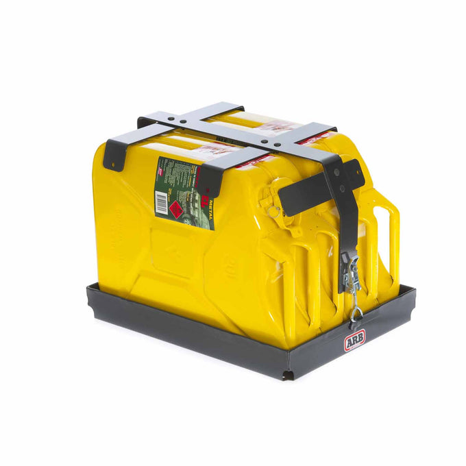 Double Jerry Can Holder <br> 90-23 Toyota 4Runner,Land Cruiser,96-97 Lexus LX450