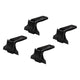 Classic Rack Gutter Mount 4 Legs <br> 84-01 Jeep Cherokee, 80-97 Toyota Land Cruiser