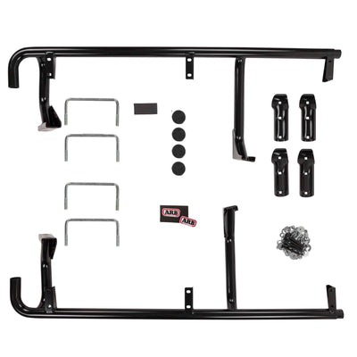 Deluxe Side Rail And Step <br> 96-97 Lexus LX450, 90-97 Toyota Land Cruiser