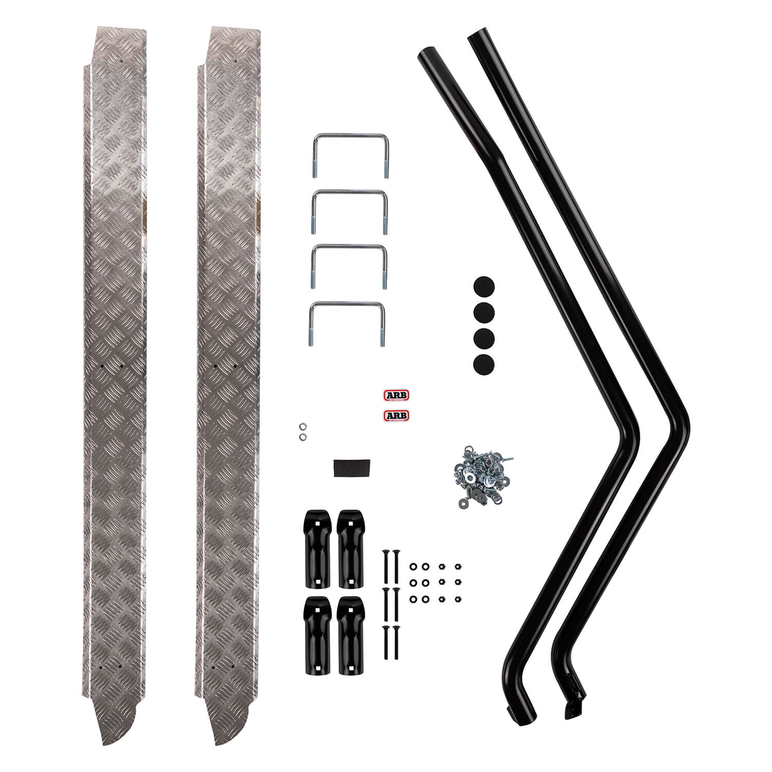 Deluxe Side Rail And Step <br> 96-97 Lexus LX450 90-97 Toyota Land Cruiser