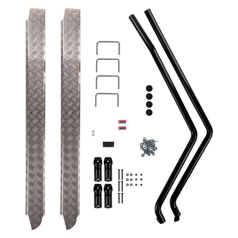 Deluxe Side Rail And Step <br> 96-97 Lexus LX450 90-97 Toyota Land Cruiser