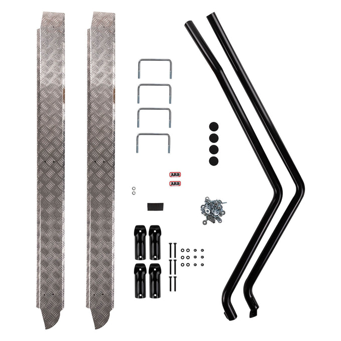 Deluxe Side Rail And Step <br> 96-97 Lexus LX450 90-97 Toyota Land Cruiser
