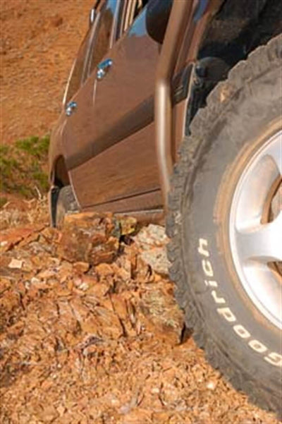 Deluxe Front Rails <br> 02-07 Toyota Land Cruiser