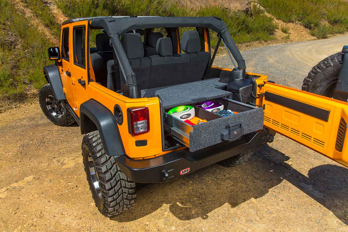Cargo Drawer Kit <br> 07-10 Jeep Wrangler