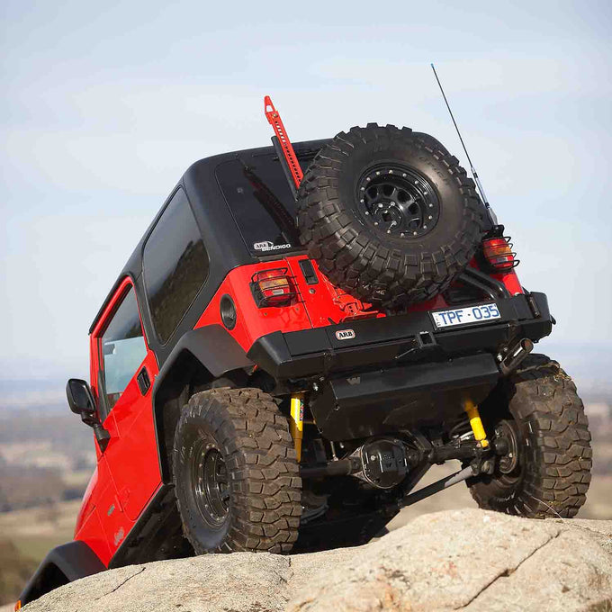 Rear Bumper <br> 97-06 Jeep Wrangler TJ