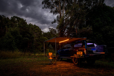 Soft Case Awning With Light 2.5M