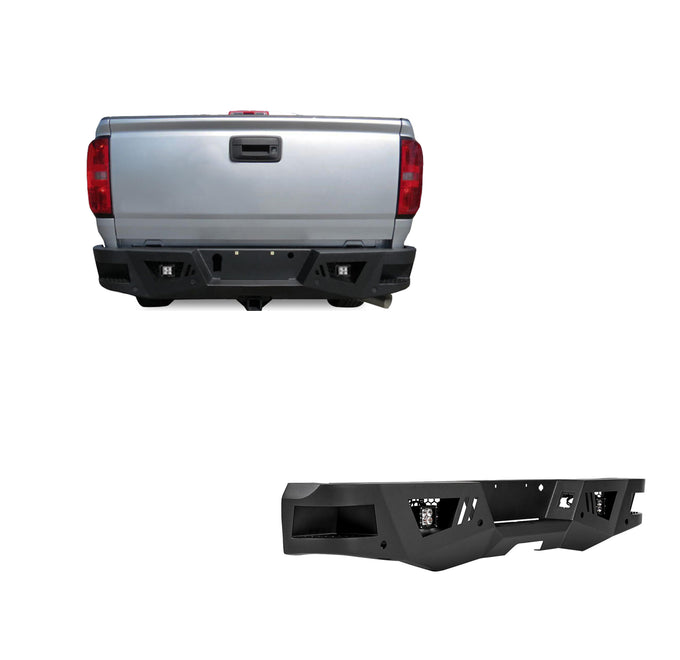 Heavy Duty Rear Bumper Kit <br>15-22 Chevy Colorado, 15-22 GMC Canyon