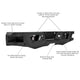 Heavy Duty Rear Bumper Kit <br>15-22 Chevy Colorado, 15-22 GMC Canyon
