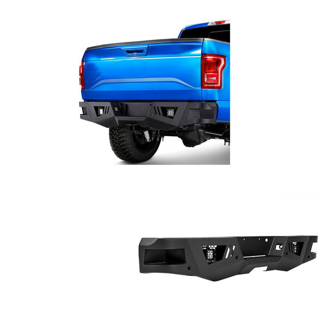 Heavy Duty Rear Bumper Kit <br>15-20 Ford F-150