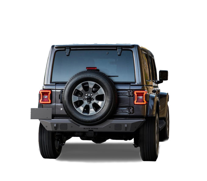 Heavy Duty Rear Bumper <br>18-24 Jeep Wrangler