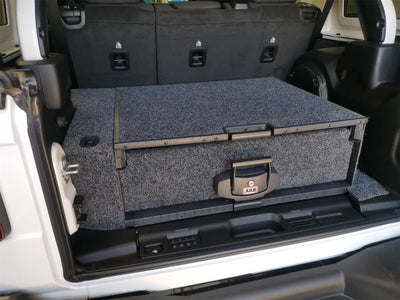 Roller Drawer Side Floor Kit <br> 18-23 Jeep Wrangler