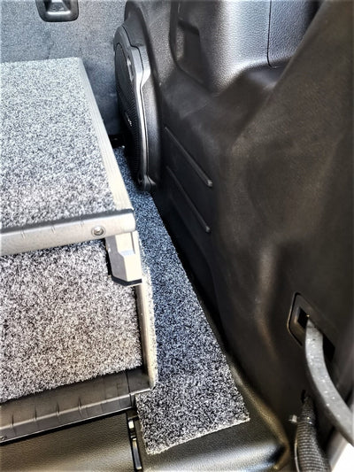 Roller Drawer Side Floor Kit <br> 18-23 Jeep Wrangler