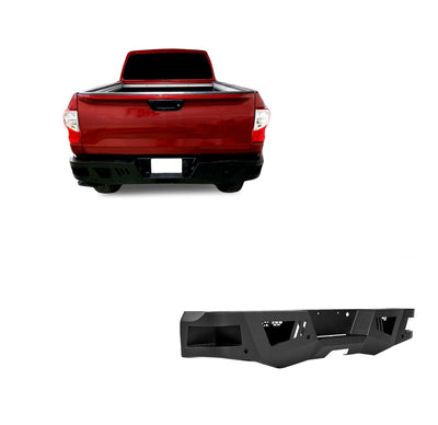 Heavy Duty Rear Bumper <br>16-24 Nissan Titan XD