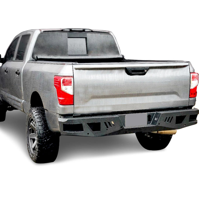 Heavy Duty Rear Bumper <br>16-24 Nissan Titan XD