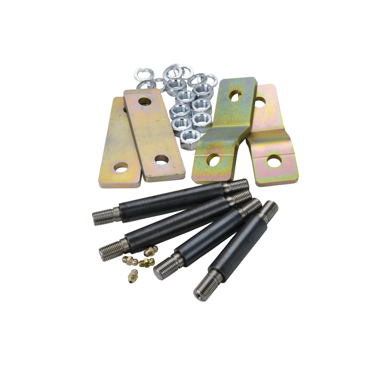 Greasable Shackle Kit <br> 05-17 Nissan Xterra Frontier, Suzuki Equator