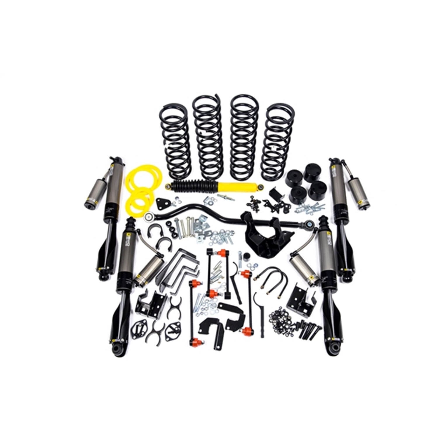 Suspension Lift Kit w/BP-51 Bypass Shocks <br> 07-18 Jeep Wrangler (JK)
