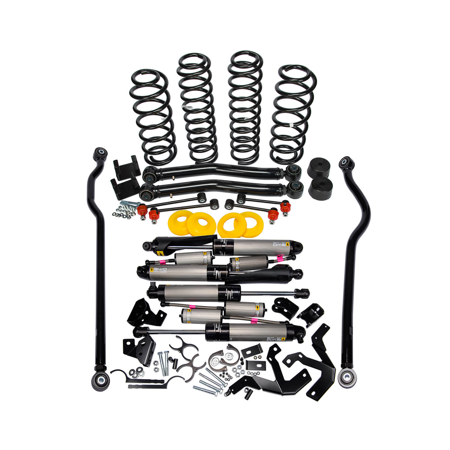 Light Load Suspension Lift Kit w/BP-51 Bypass Shocks <br> 18-23 Jeep Wrangler