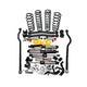 Heavy Load Suspension Lift Kit w/BP-51 Bypass Shocks <br> 18-23 Jeep Wrangler